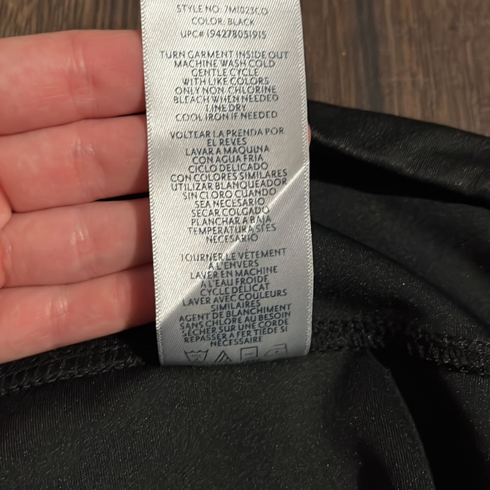 Seven7 Faux Leather High Rise Sculpting Leggings - Picture 6 of 6